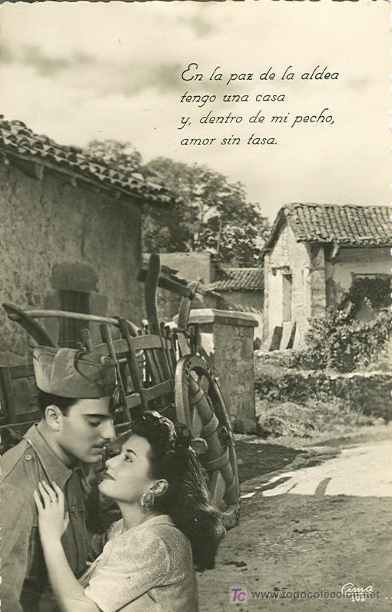 Postales: POSTAL ROM&Aacute;NTICA. - Foto 1
