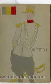 Postales: POSTAL MILITAR ALBERTO I - Foto 1