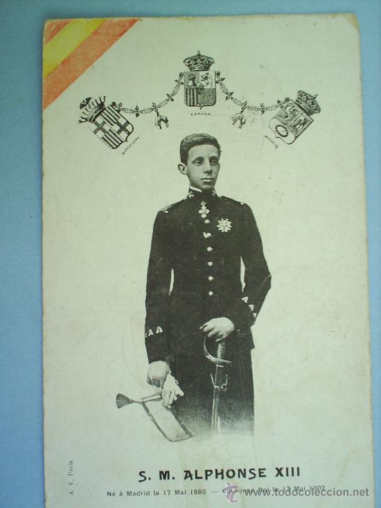 Postales: ALFONSO13 -CIRCULADA 1906 - Foto 1