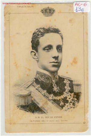 Postales: POSTAL ALFONSO XIII - Foto 1