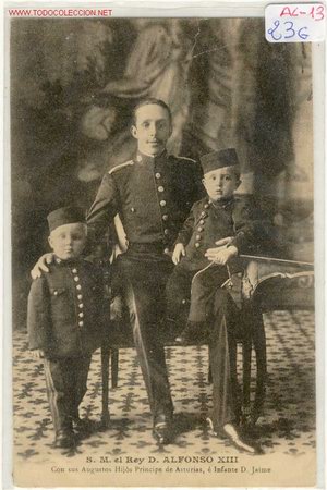 Postales: POSTAL ALFONSO XIII - Foto 1