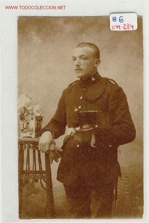 Postales: (FM-284) POSTAL UNIFORME MILITAR - Foto 1