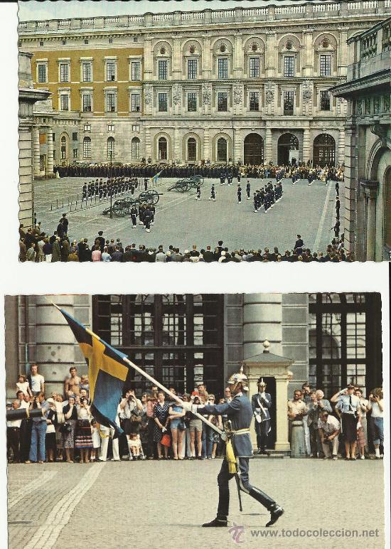 Postales: CAMBIO DE GUARDIA EN ESTOKOLMO - Foto 1