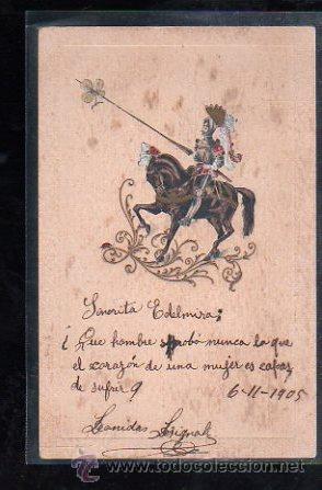 Postales: TARJETA POSTAL DE UN HIDALGO - Foto 1