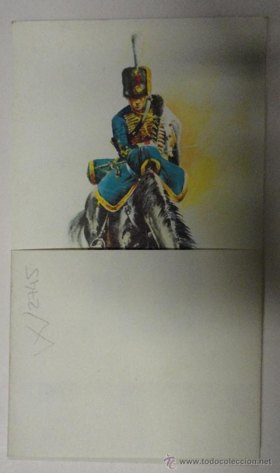 Postales: Colecci&oacute;n de 18 postales de uniformes del Ej&eacute;rcito espa&ntilde;ol. - Foto 1