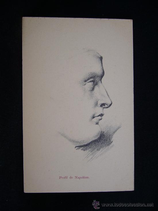 Postales: Postal del Perfil de Napole&oacute;n. - Foto 1