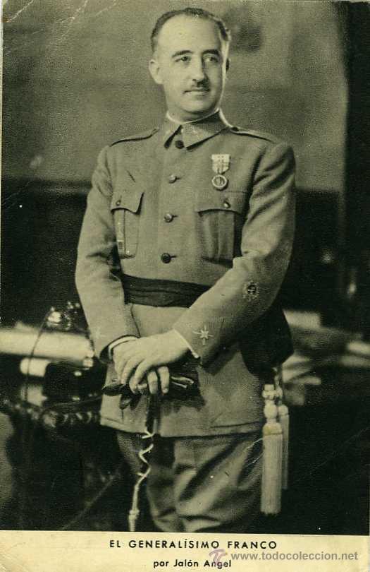 Postales: POSTAL GENERALISIMO FRANCO - Foto 1