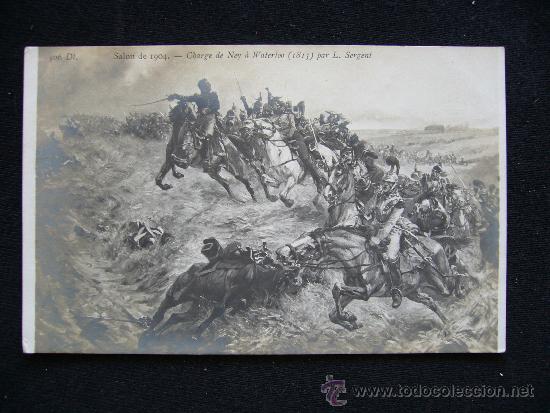 Postales: Postal Militar.Waterloo 1815. - Foto 1