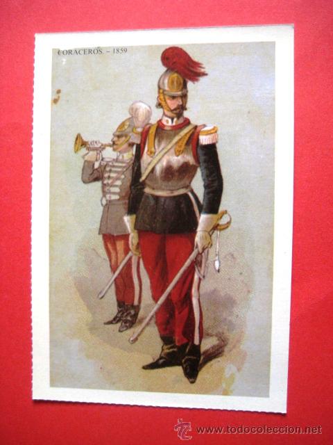 Postales: CORACEROS 1859.. .sin circular - Foto 1