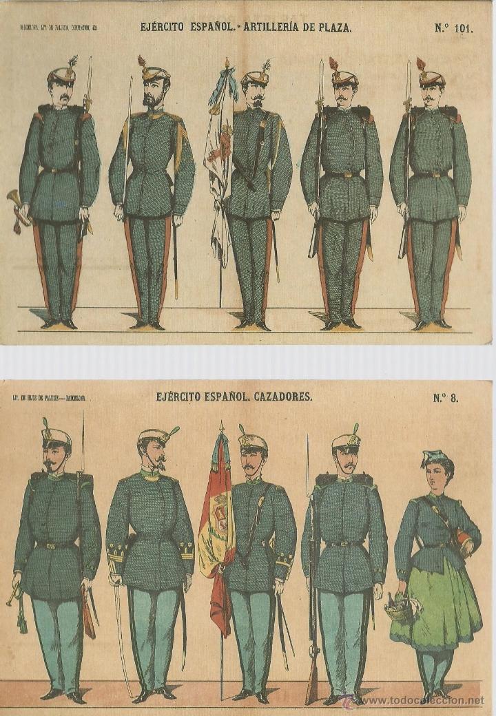 Postales: 3  POSTALES  DE MILITARES DEL EJERCITO ESPA&Ntilde;OL DE 1986 - Foto 2