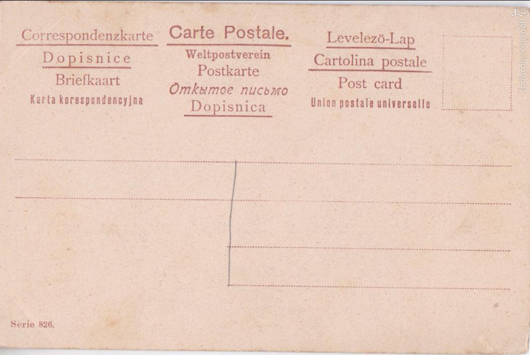 Postales: P- 5896. POSTAL ILUSTRACION. - Foto 2
