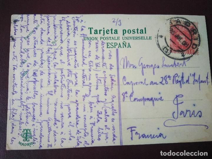 Postales: ESCOLTA REAL.  N&deg; 1.  CIRCULADA EN 1908. - Foto 3