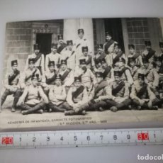 Postales: ACADEMIA DE INFANTERIA DE TOLEDO - 1909 - NOMBRES EN EL REVERSO. Lote 112381299