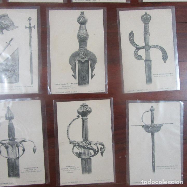 Postales: postales espadas sables, medieval - Foto 4