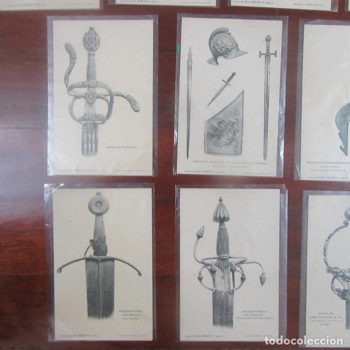Postales: postales espadas sables, medieval - Foto 5