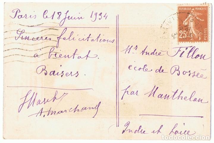 Postales: POSTAL M. GASTON DOUMERGUE - Foto 2