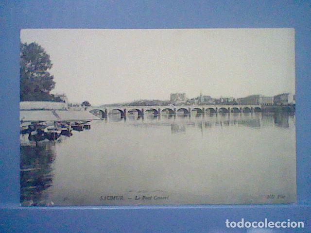 Postales: SAUMUR PUENTE  SIN CIRCULAR - Foto 1