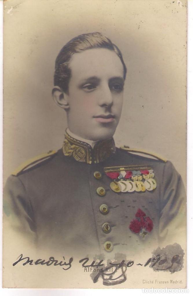 Postales: POSTAL DE ALFONSO XIII - Foto 1