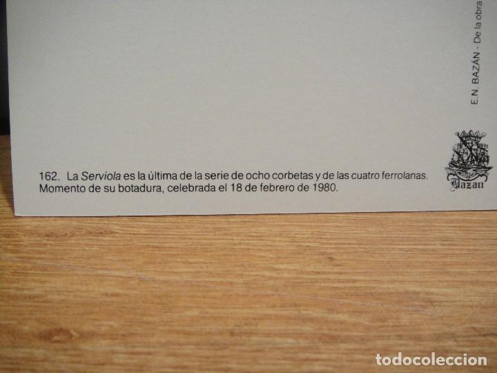 Postales: corbeta serviola - edita e. n. bazan - postal sin circular - Foto 2