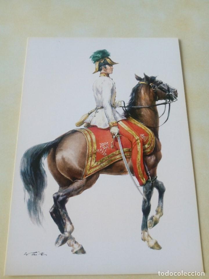 Postales: POSTAL TRAJES MILITAR - Foto 1