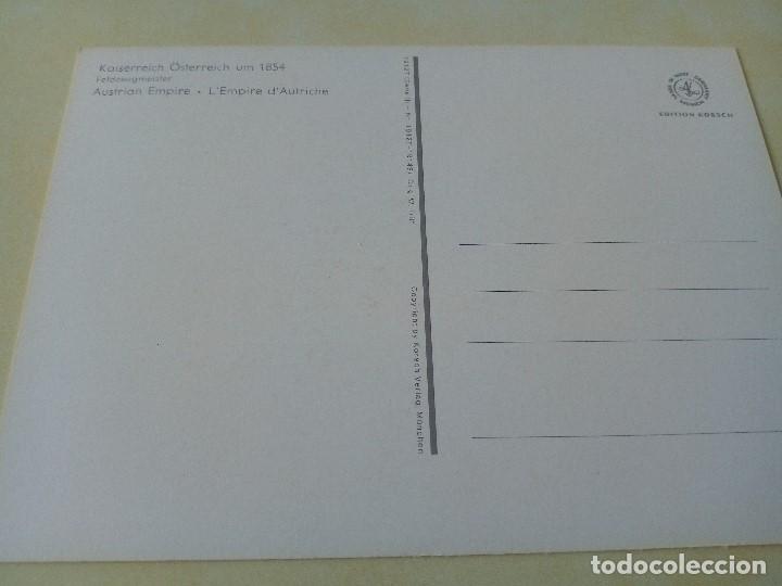 Postales: POSTAL TRAJES MILITAR - Foto 2