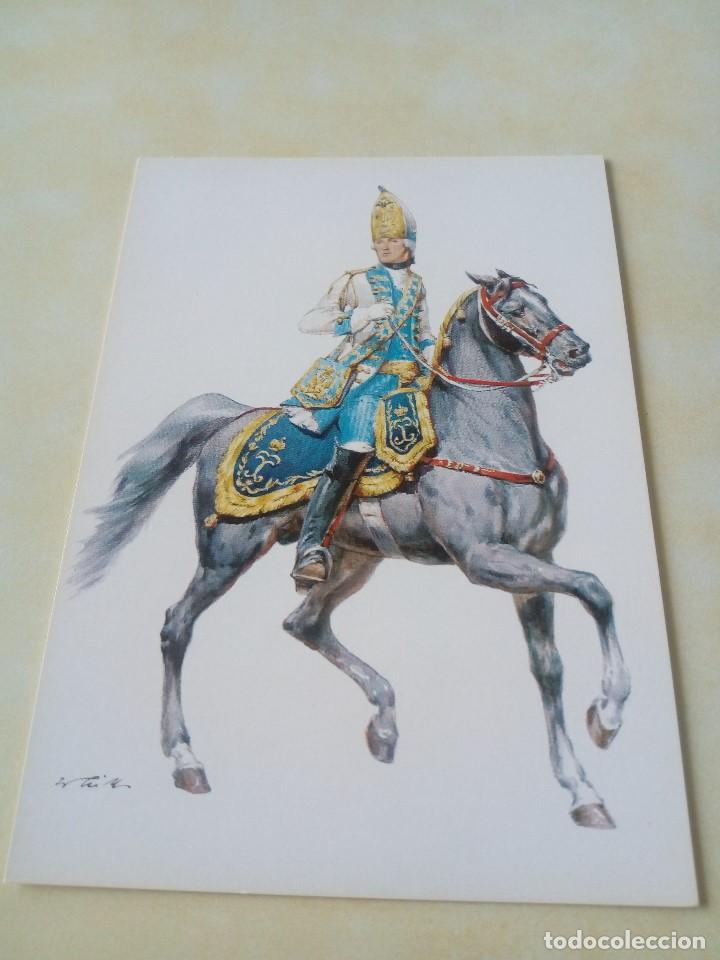 Postales: POSTAL TRAJES MILITAR - Foto 1