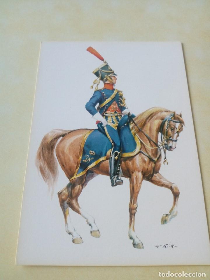 Postales: POSTAL TRAJES MILITAR - Foto 1