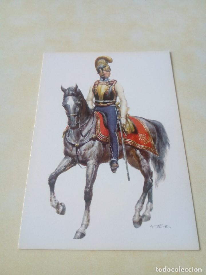 Postales: POSTAL TRAJES MILITAR - Foto 1