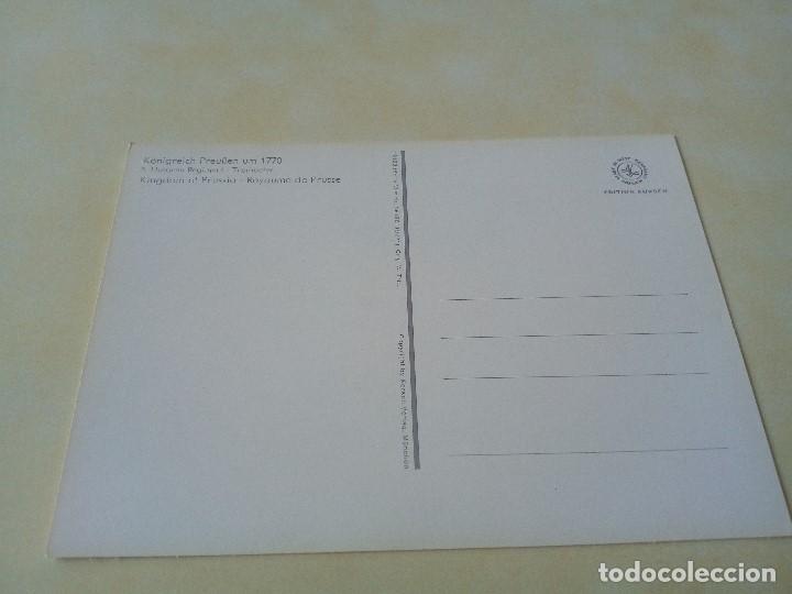 Postales: POSTAL TRAJES MILITAR - Foto 2