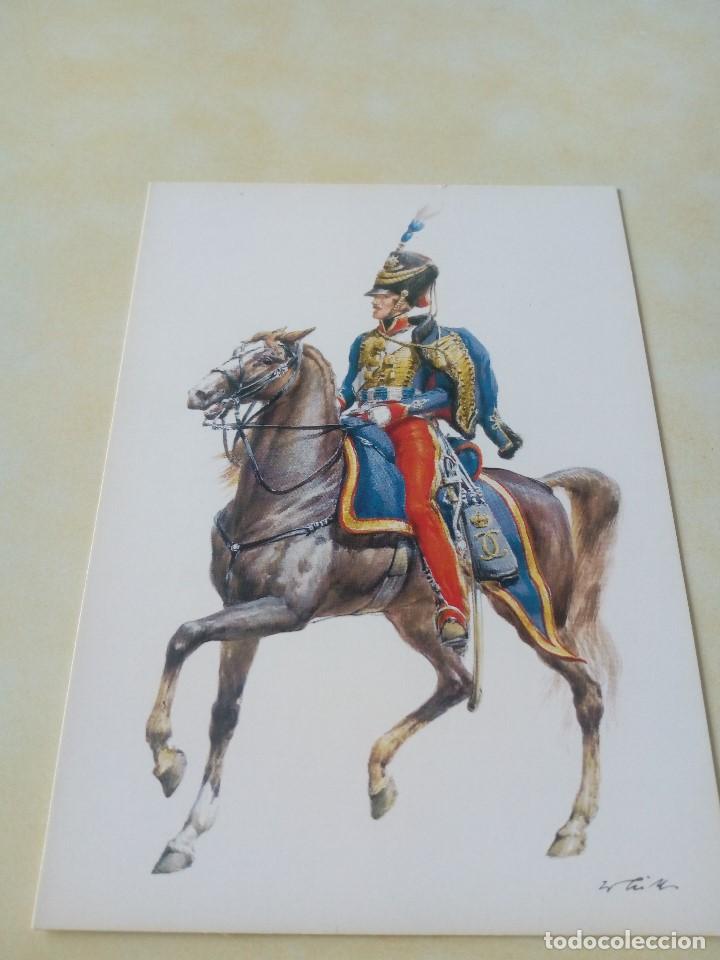 Postales: POSTAL TRAJES MILITAR - Foto 1