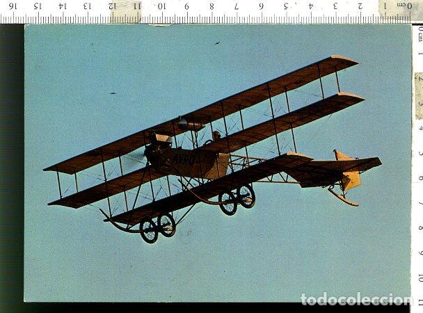 Postales: POSTAL AVI&Oacute;N AVRO TRIPLANE - Foto 1