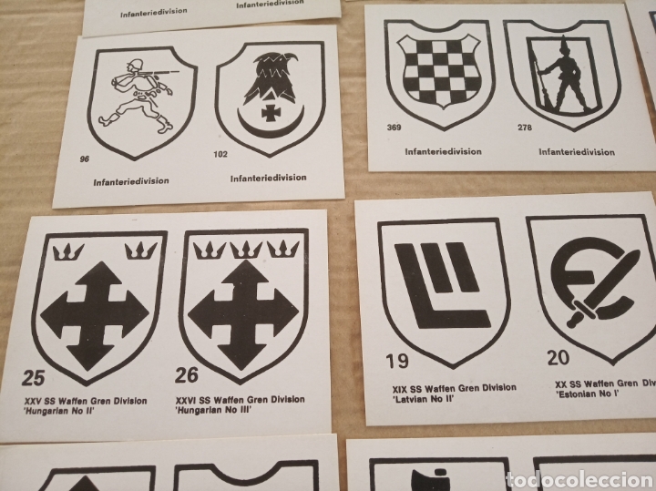 Postales: Escudos militares - Foto 1