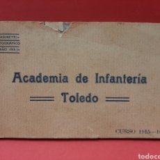 Postales: ALBUM ACADEMIA DE INFANTERÍA. TOLEDO, CURSO 1915-1916. FOTOTIPIAS DE HAUSER T MENET.