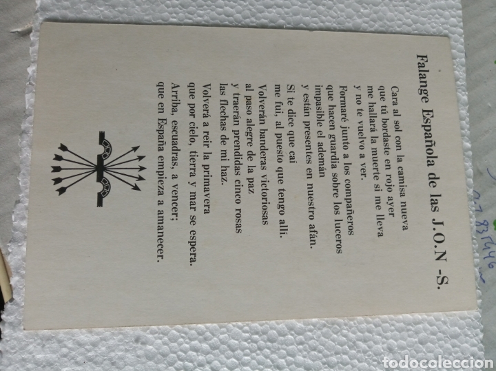 Postales: Jose Antonio Primo de Rivera - Foto 2