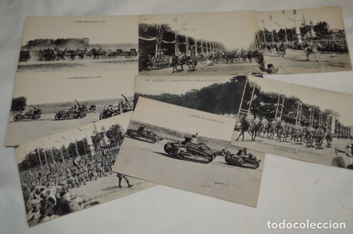 LOTE 8 POSTALES ANTIGUAS - L'ARMÉE FRANÇAISE 1920 / MILITAR / FRANCIA - SIN CIRCULAR ¡MIRA FOTOS! (Postales - Postales Temáticas - Militares)