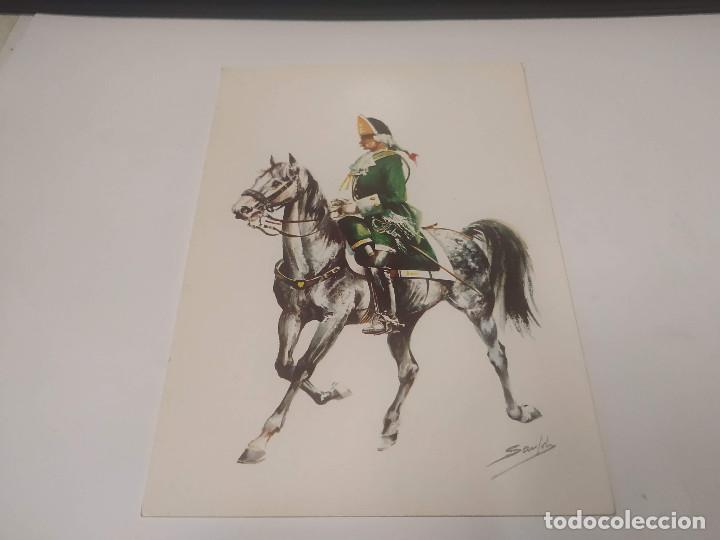 Postales: POSTAL EJ&Eacute;RCITO ESPA&Ntilde;OL - TERCIO DE DRAGONES - CAPIT&Aacute;N - Foto 1