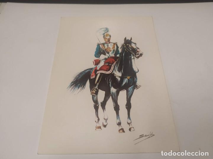 Postales: POSTAL EJ&Eacute;RCITO ESPA&Ntilde;OL - ESCOLTA REAL - CAPIT&Aacute;N - Foto 1