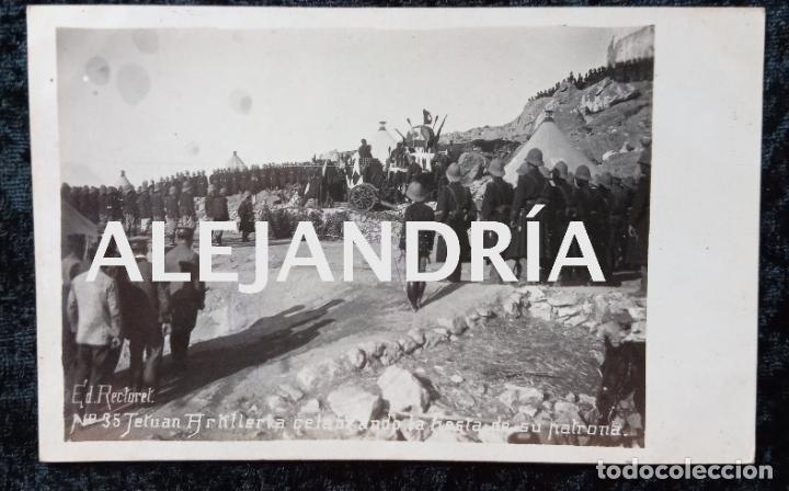 Postales: POSTAL FOTOGRAFICA - TETUAN - ARTILLER&Iacute;A - RECTORET 14x9cm - fechada 1914 -