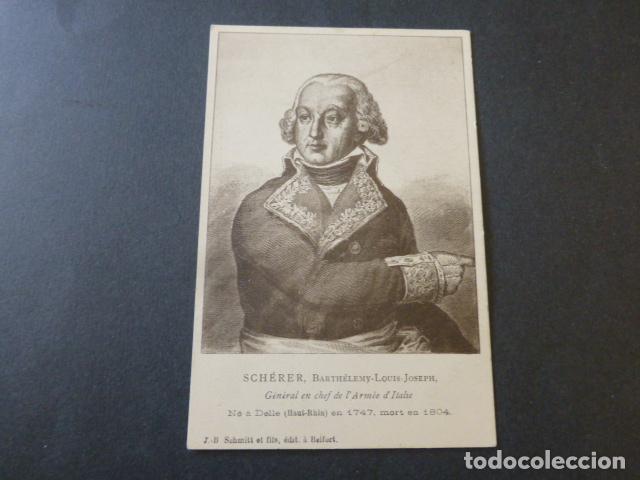 Postales: SCHERER GENERAL DE LA ARMADA DE ITALIA POSTAL - Foto 1