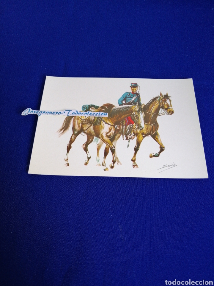Postales: UNIFORMES EJ&Eacute;RCITO ESPA&Ntilde;OL NUMERO 17 - Foto 1