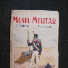 Postales: PORTUGAL-LISBOA-MUSEU MILITAR-SOLDADO DE ARTILLERIA 1833-BLOC CON 10 POSTALES-VER FOTOS-(85.261)