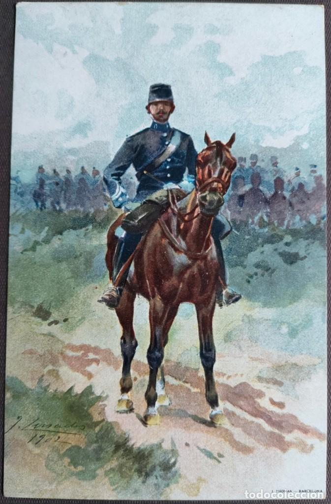 Postales: J CUSACH POSTAL SIN CIRCULAR GUARDIA - Foto 1