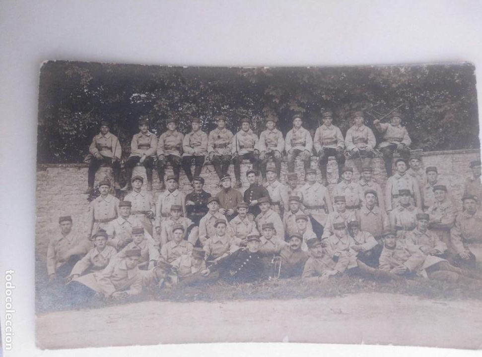 Postkarten: Soldados franceses, a&ntilde;o 1917. Primera guerra mundial. Alemania. Germany. Francia.