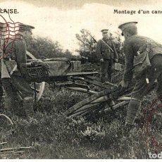 Postales: ARMEE ANGLAISE ARMEE ANGLAISE...MONTAGE DUN CANON. Lote 363154250