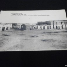 Postales: A POSTAL EXPRES CAMPAÑA DE EL RIF 1921 RESTOS DEL POBLADO DE ZELUAN ANTES DE ENTRAR LAS TROPAS