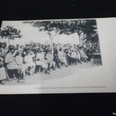 Postales: A POSTAL HAUSER ACADEMIA DE INFANTERIA TOLEDO 1910 15 PRESIDENCIA DE LOS FESTEJOS EN EL CAMPAMENTO