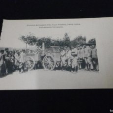 Postales: A POSTAL HAUSER ACADEMIA DE INFANTERIA TOLEDO 1910 15 ALUMNOS DE 2º AÑO CARRO COCINA COMANDANTE FERN