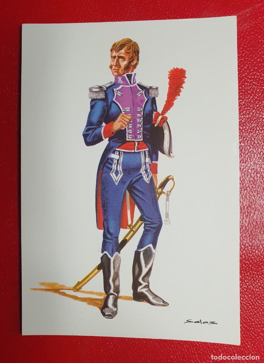 Postales: CAPITAN DEL REAL CUERPO DE INGENIEROS ESPA&Ntilde;A 1808