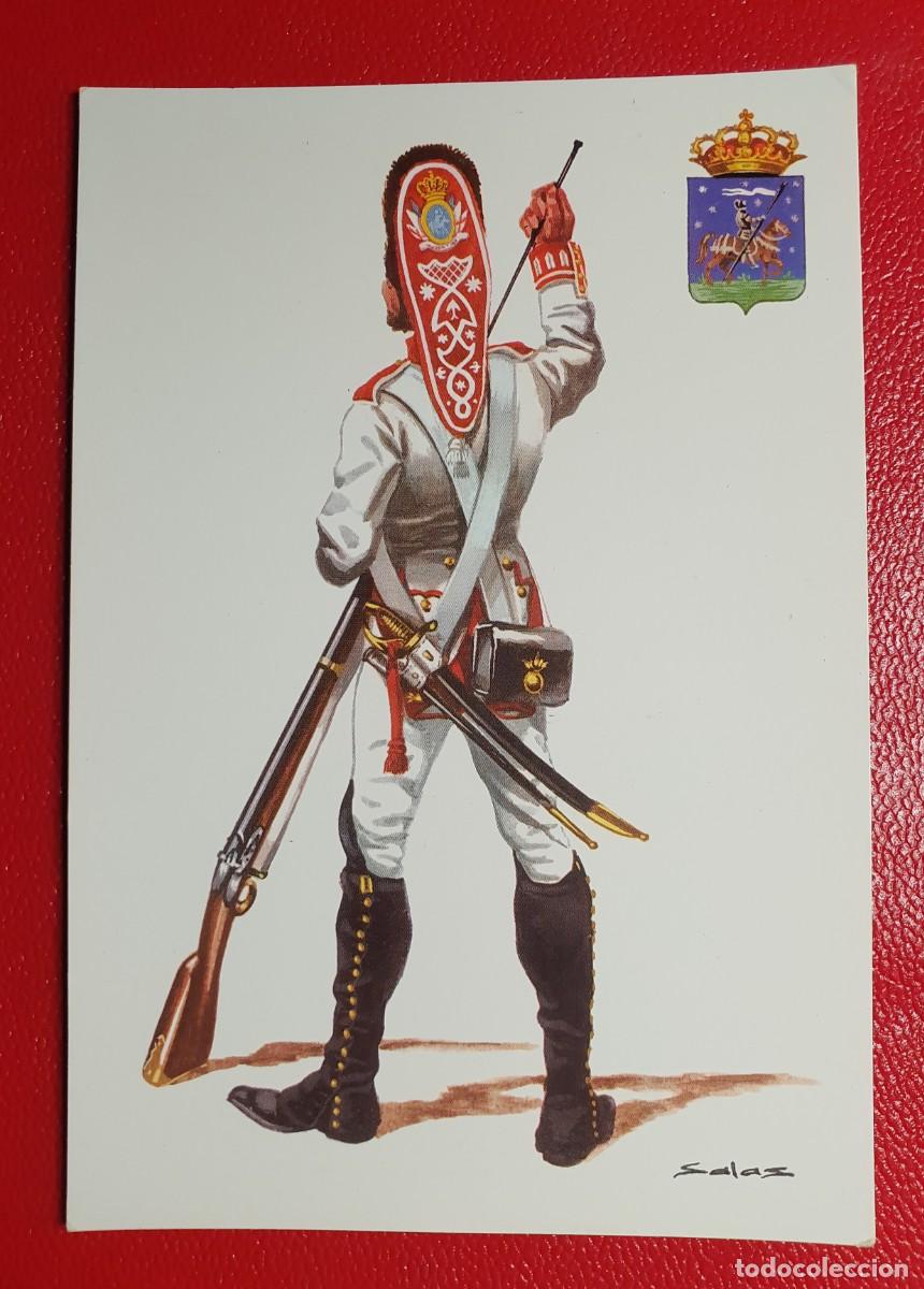 Postales: GRANADEROS DEL RGTO. DE INFANTERIA DE LINEA GUADALAJARA ESPA&Ntilde;A 1808