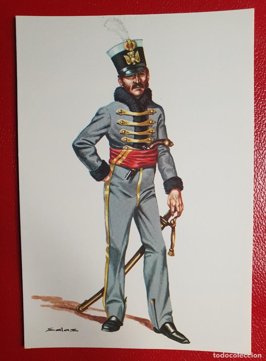 Postales: OFICIAL DE LA GUERRILLA DE D. JULIAN SANCHEZ ESPA&Ntilde;A 1809